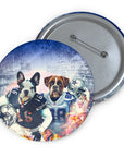 Dallas Doggos Custom Pin ( 1 - 2 Pets)