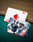 'Dallas Doggos' Personalized 2 Pet Playing Cards