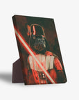 'Darth Woofer' Personalized Pet Standing Canvas