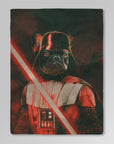 'Darth Woofer' Personalized Pet Blanket