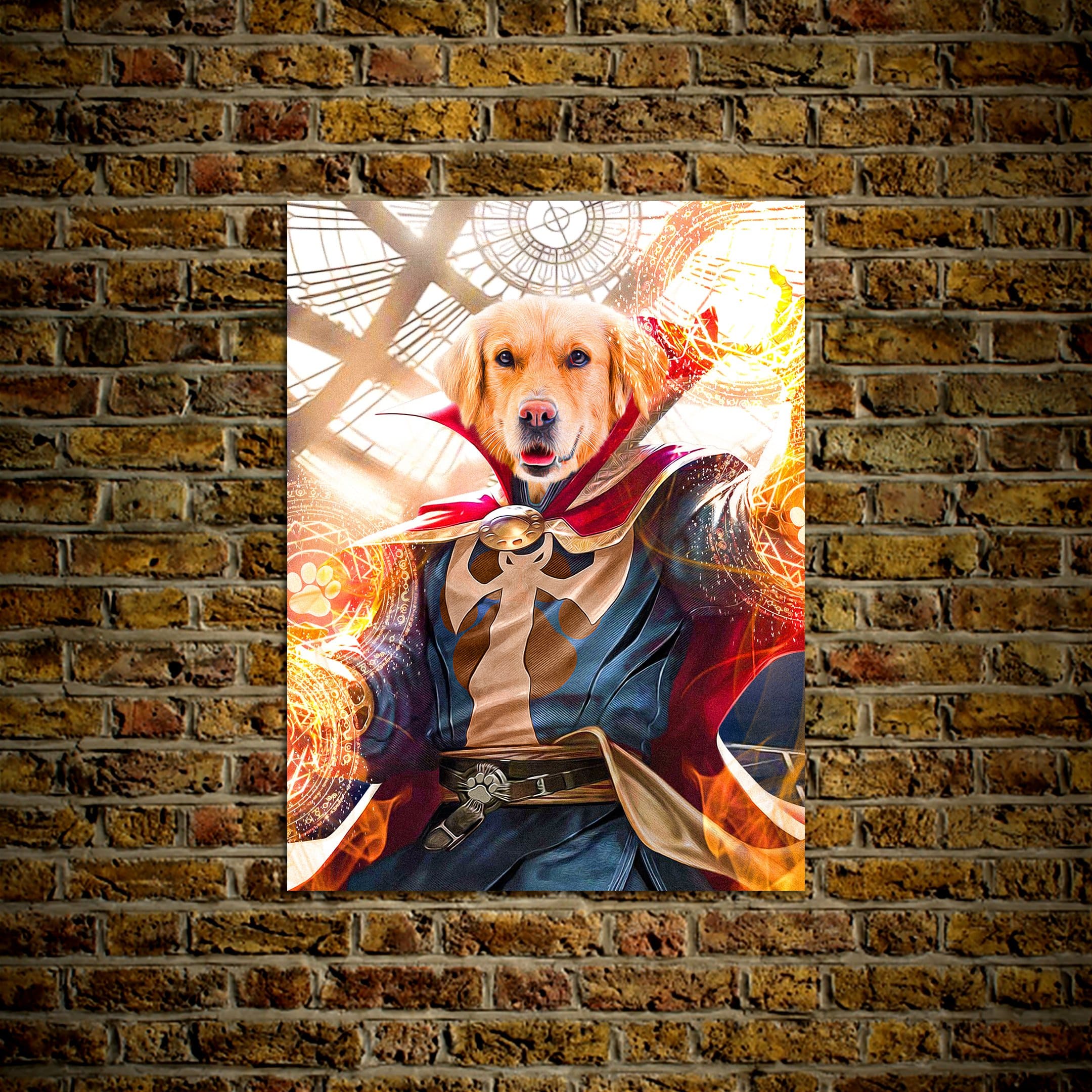 &#39;Dawgtor Strange&#39; Personalized Pet Poster