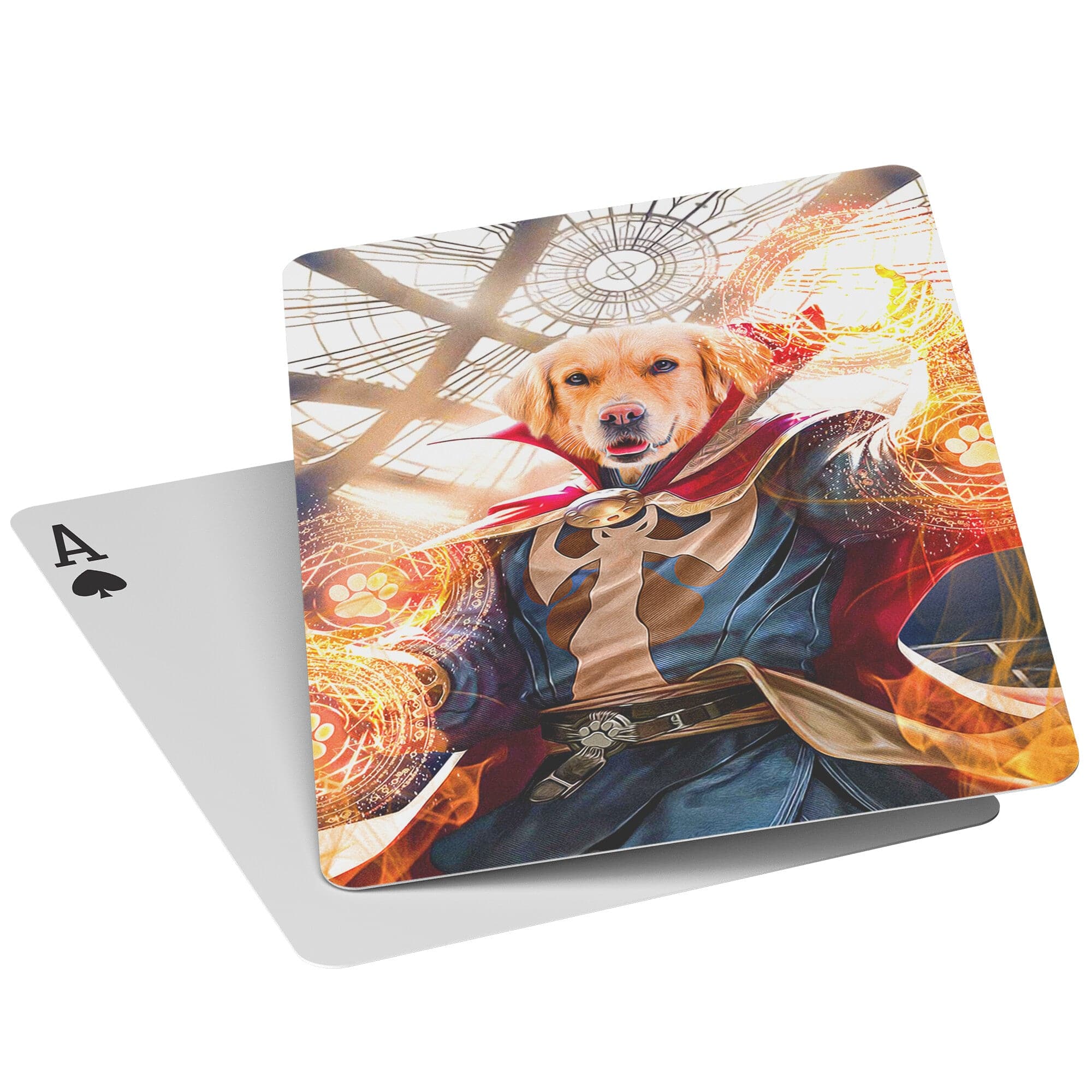 &#39;Dawgtor Strange&#39; Personalized Pet Playing Cards