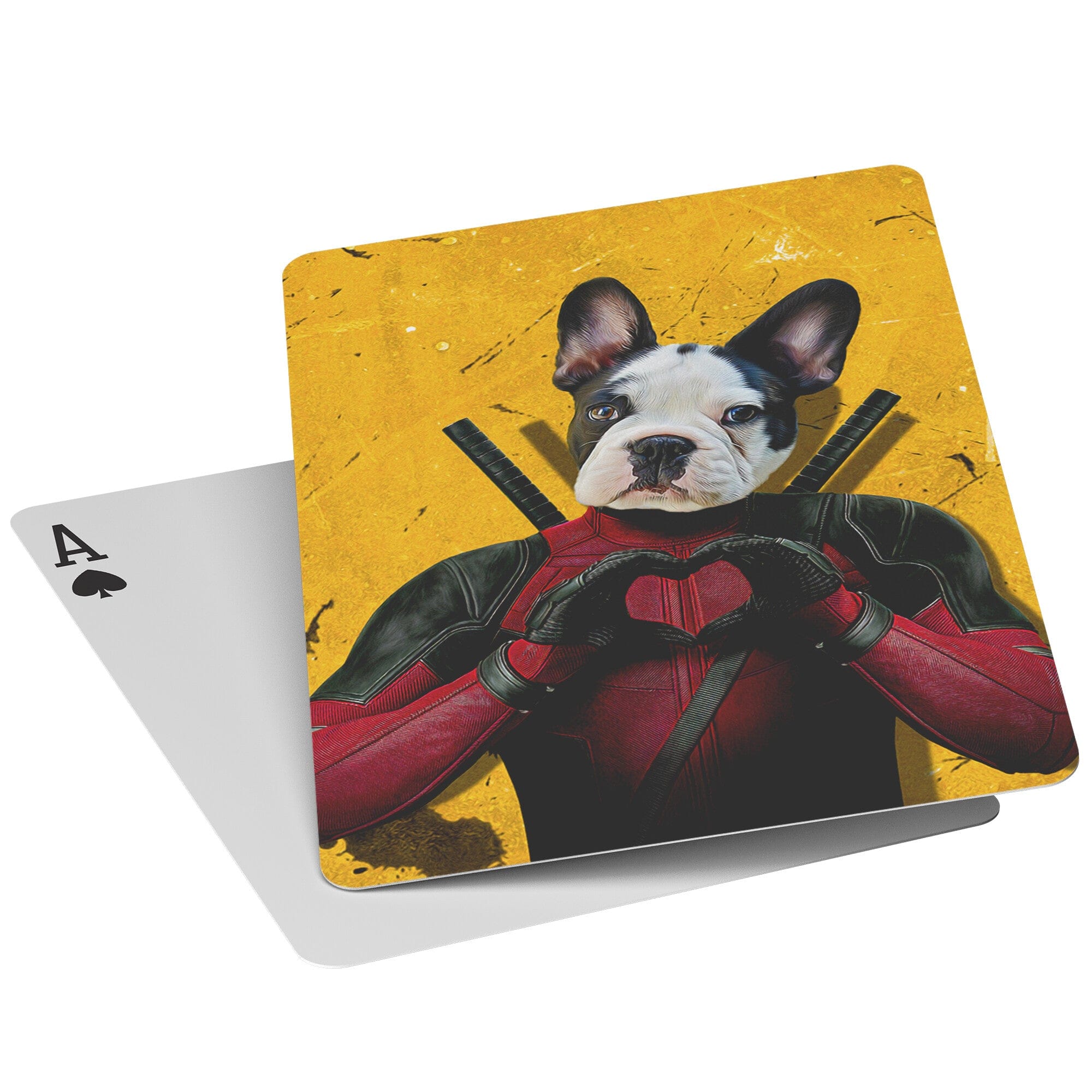 &#39;Deadpaw&#39; Personalized Pet Playing Cards
