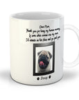 'Dear Pet Mom' Custom Pet Mug