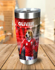Vaso personalizado 'Dinamarca Doggos Soccer'