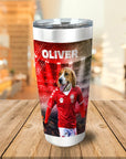 Vaso personalizado 'Dinamarca Doggos Soccer'