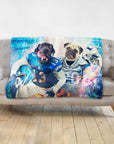 'Detroit Doggos' Personalized 2 Pet Blanket