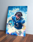 'Detroit Doggos' Personalized Pet Canvas