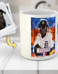 'Detroit Tiger Doggos' Personalized Pet Mug
