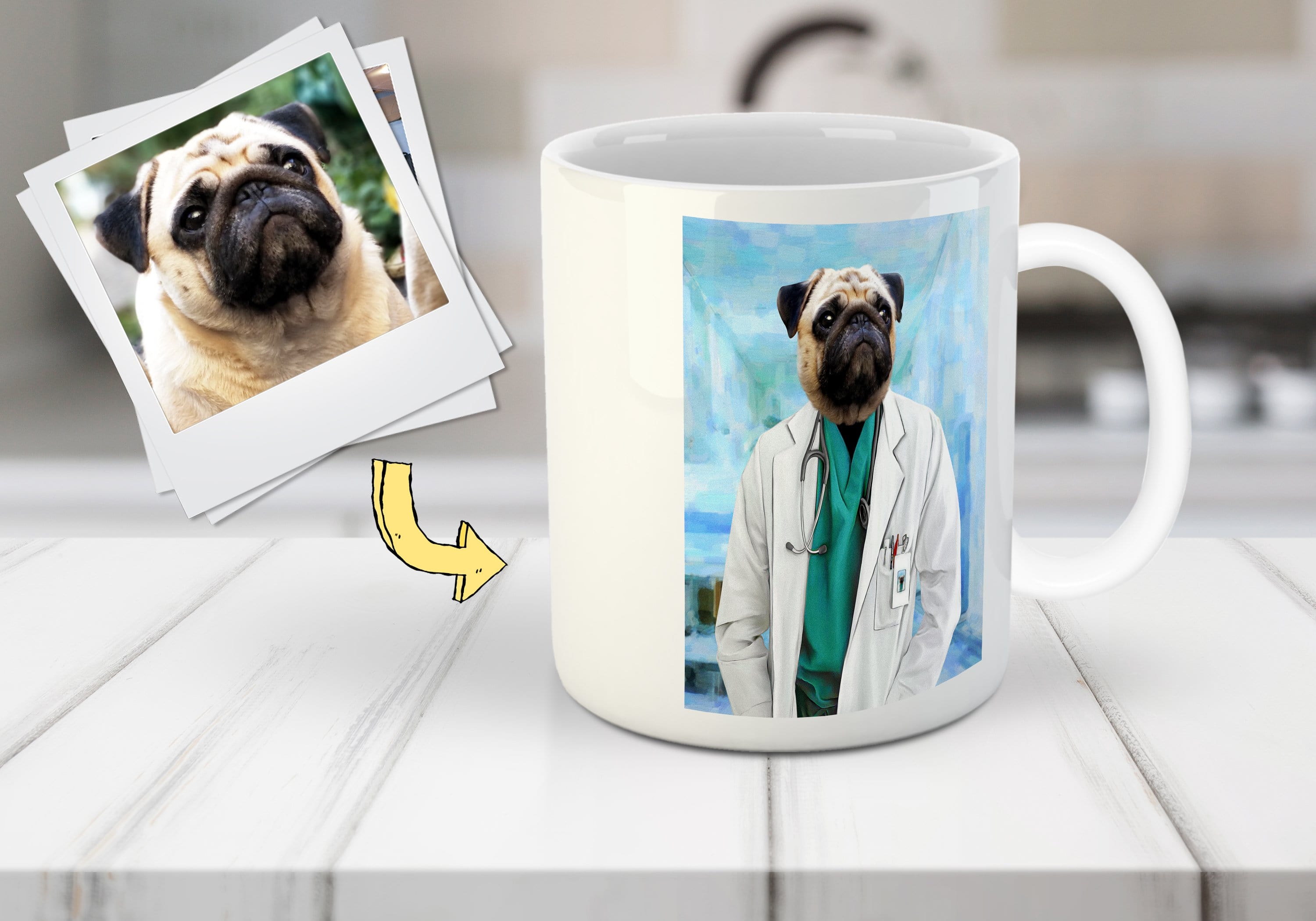 'The Doctor' Custom Pet Mug
