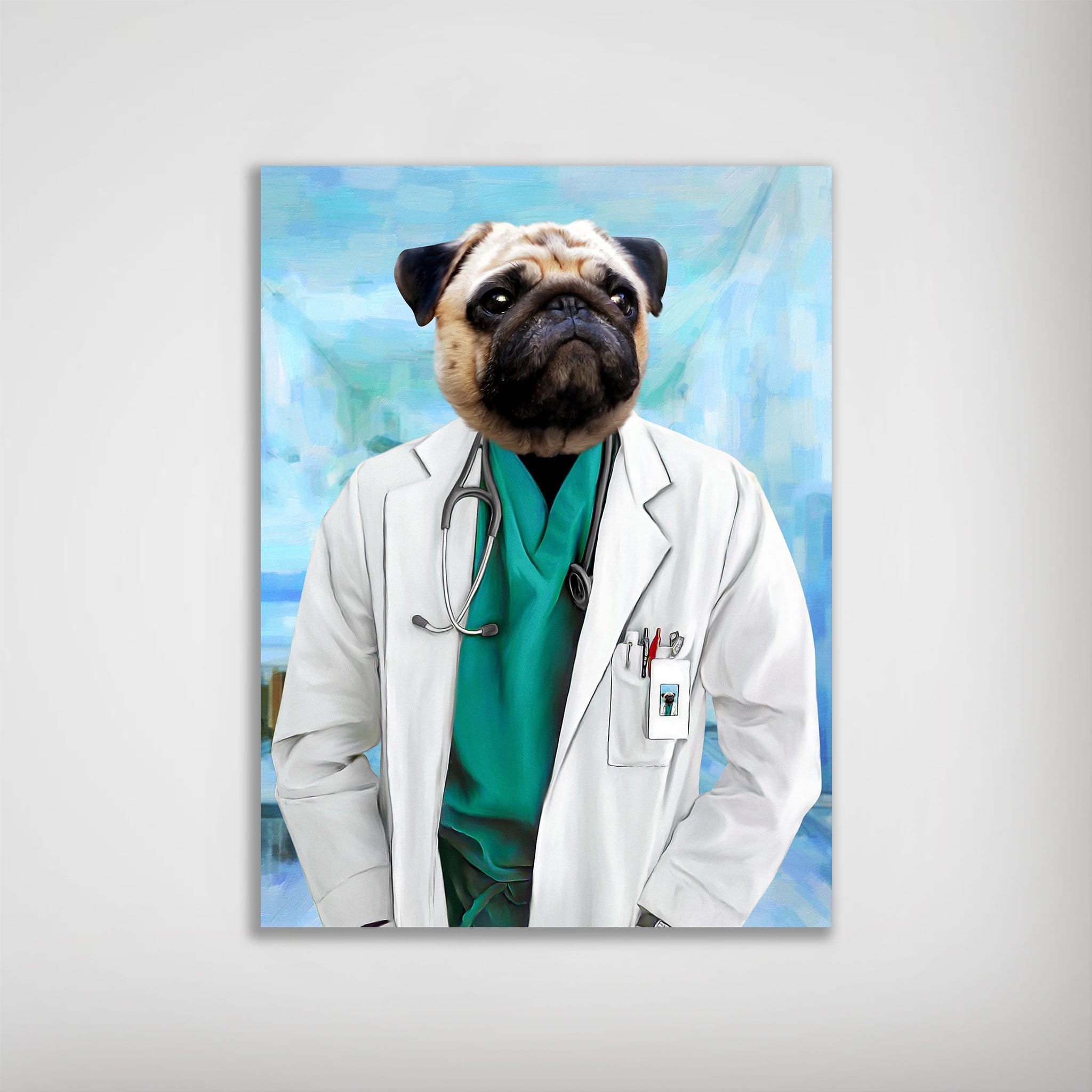 &#39;The Doctor&#39; Personalized Dog Poster