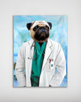 'The Doctor' Personalized Dog Poster