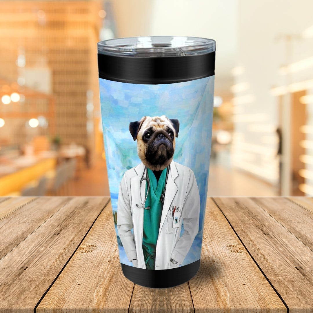 &#39;The Doctor&#39; Personalized Tumbler