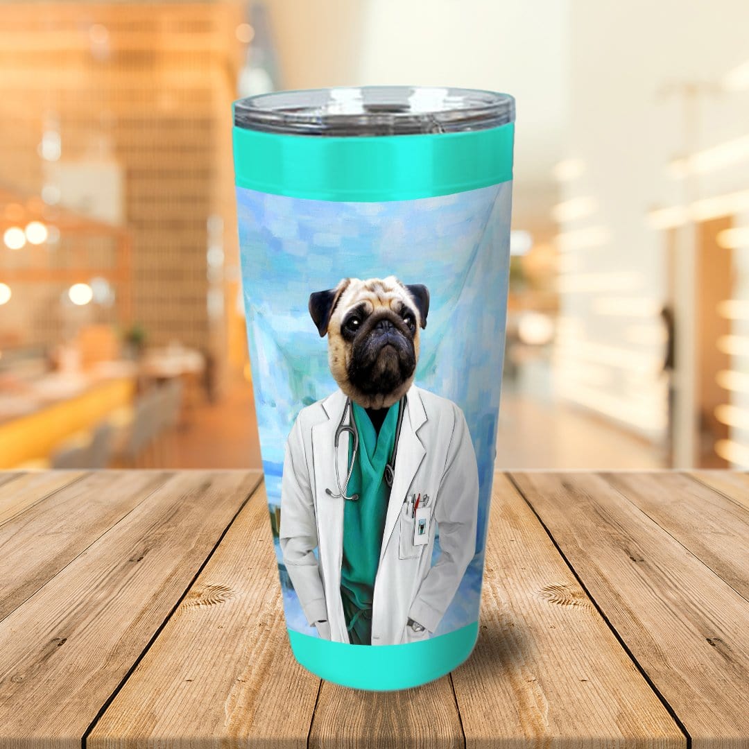 &#39;The Doctor&#39; Personalized Tumbler