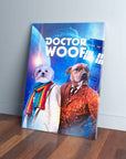 'Dr. Woof' Personalized 2 Pet Canvas