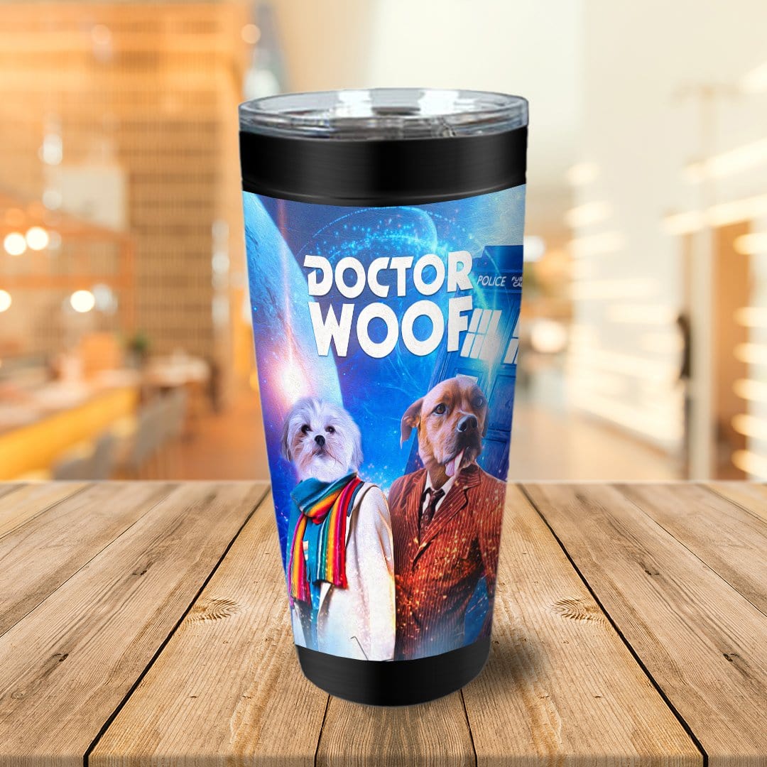 &#39;Dr. Woof&#39; Personalized 2 Pet Tumbler