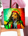 'Dog Marley' Personalized Tote Bag