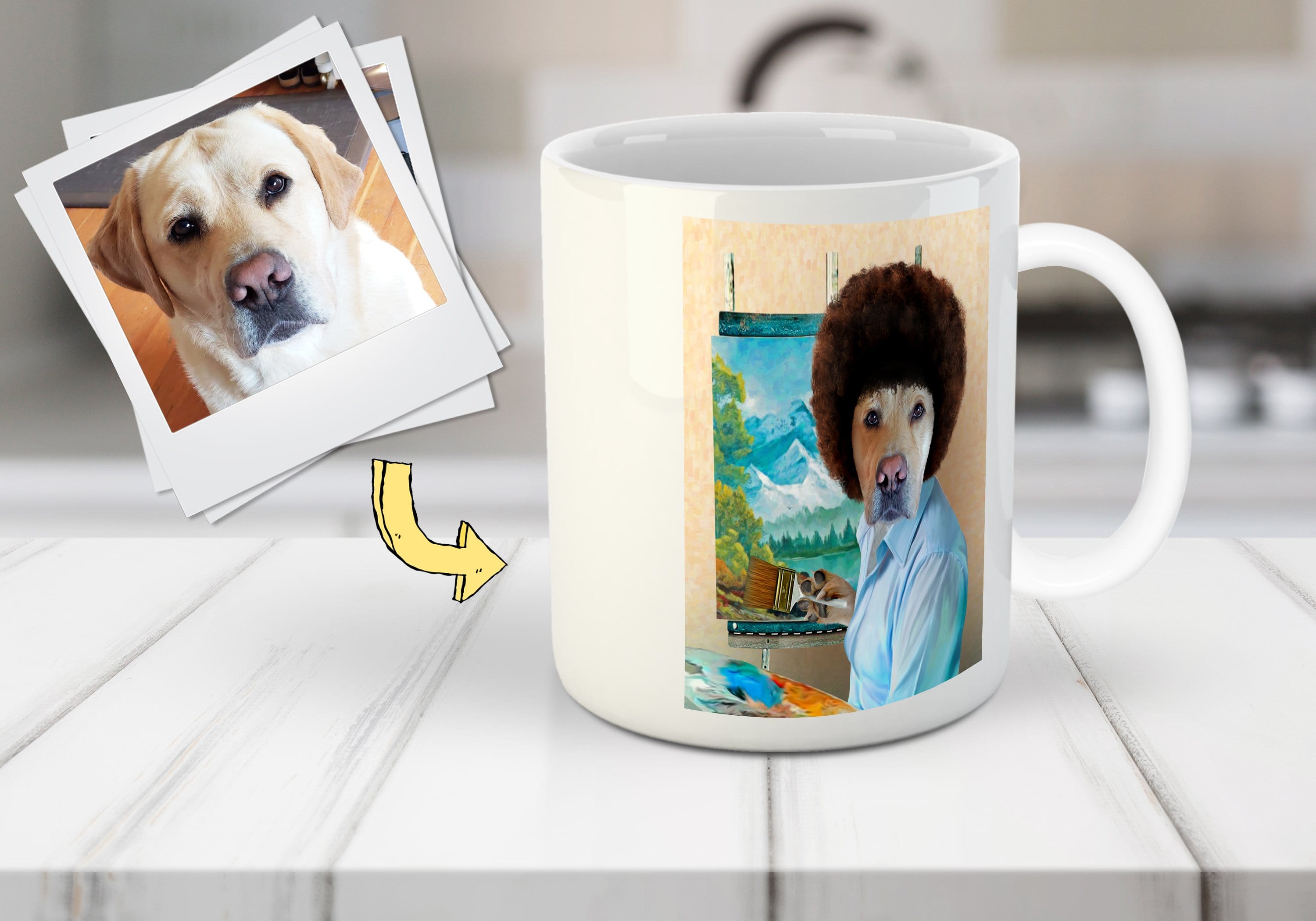 &#39;Dogg Ross&#39; Custom Pet Mug