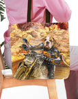 'Dogati Rider' Personalized Tote Bag
