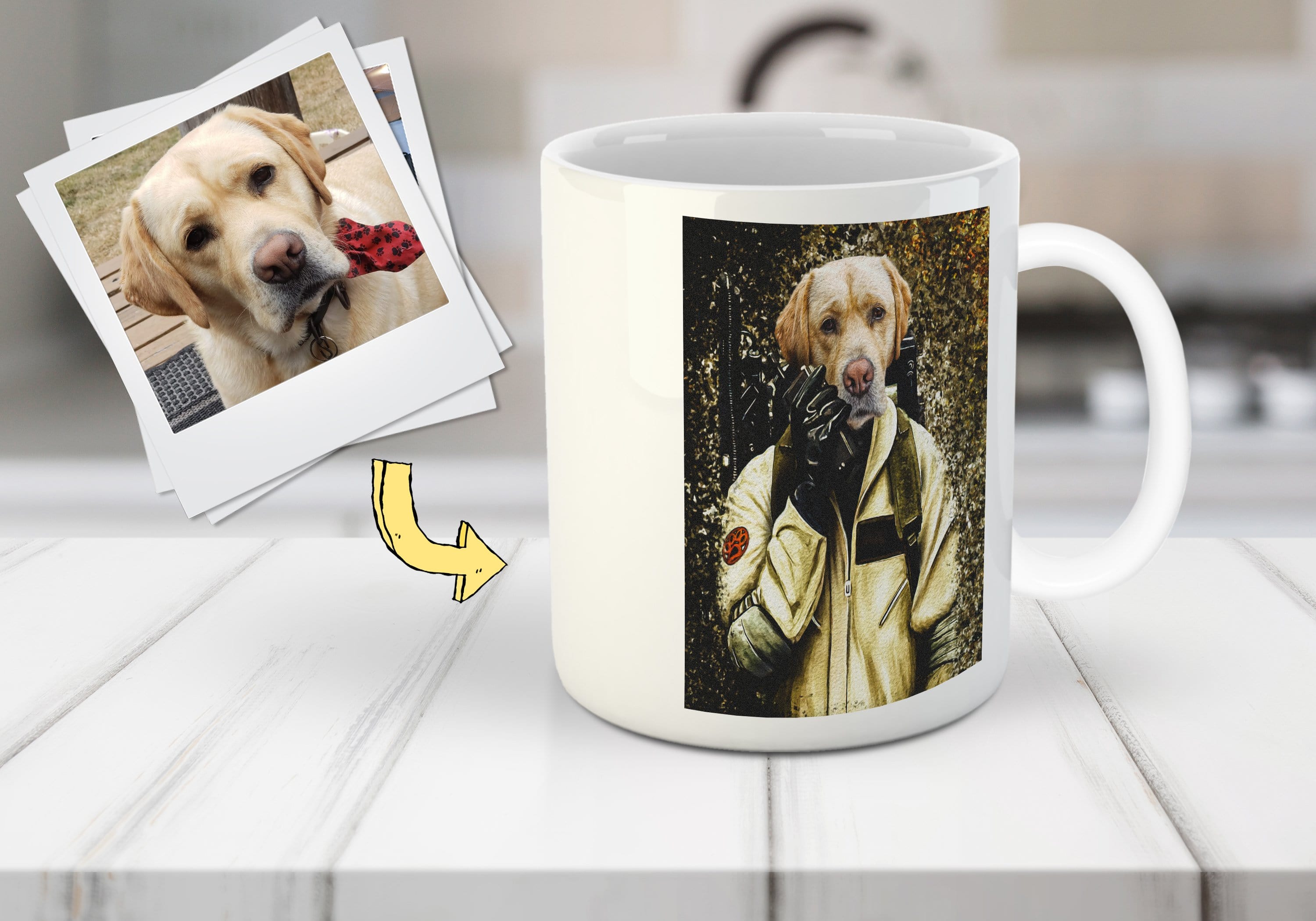 &#39;Dogbuster&#39; Custom Pet Mug