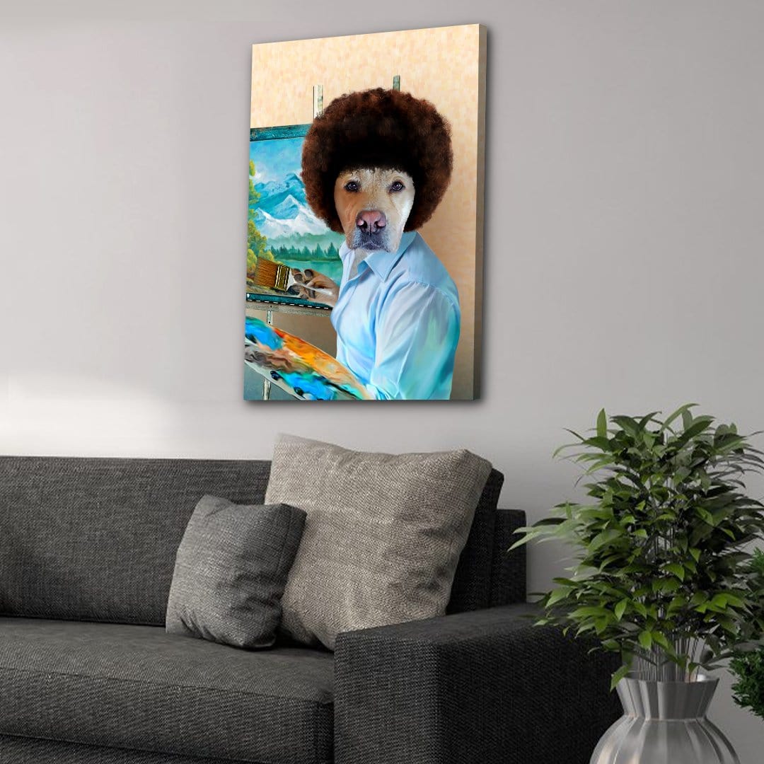 'Dogg Ross' Personalized Pet Canvas