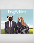 Póster personalizado para 2 mascotas 'DogSchitt's Creek'