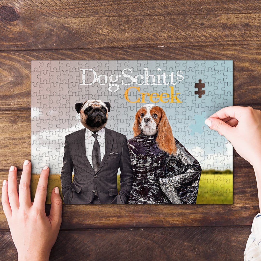 &#39;DogSchitt&#39;s Creek&#39; Personalized 2 Pet Puzzle