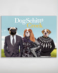 'DogSchitt's Creek' Personalized 3 Pet Poster