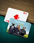 'DogSchitt's Creek' Personalized 3 Pet Playing Cards