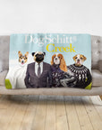 'DogSchitt's Creek' Personalized 4 Pet Blanket