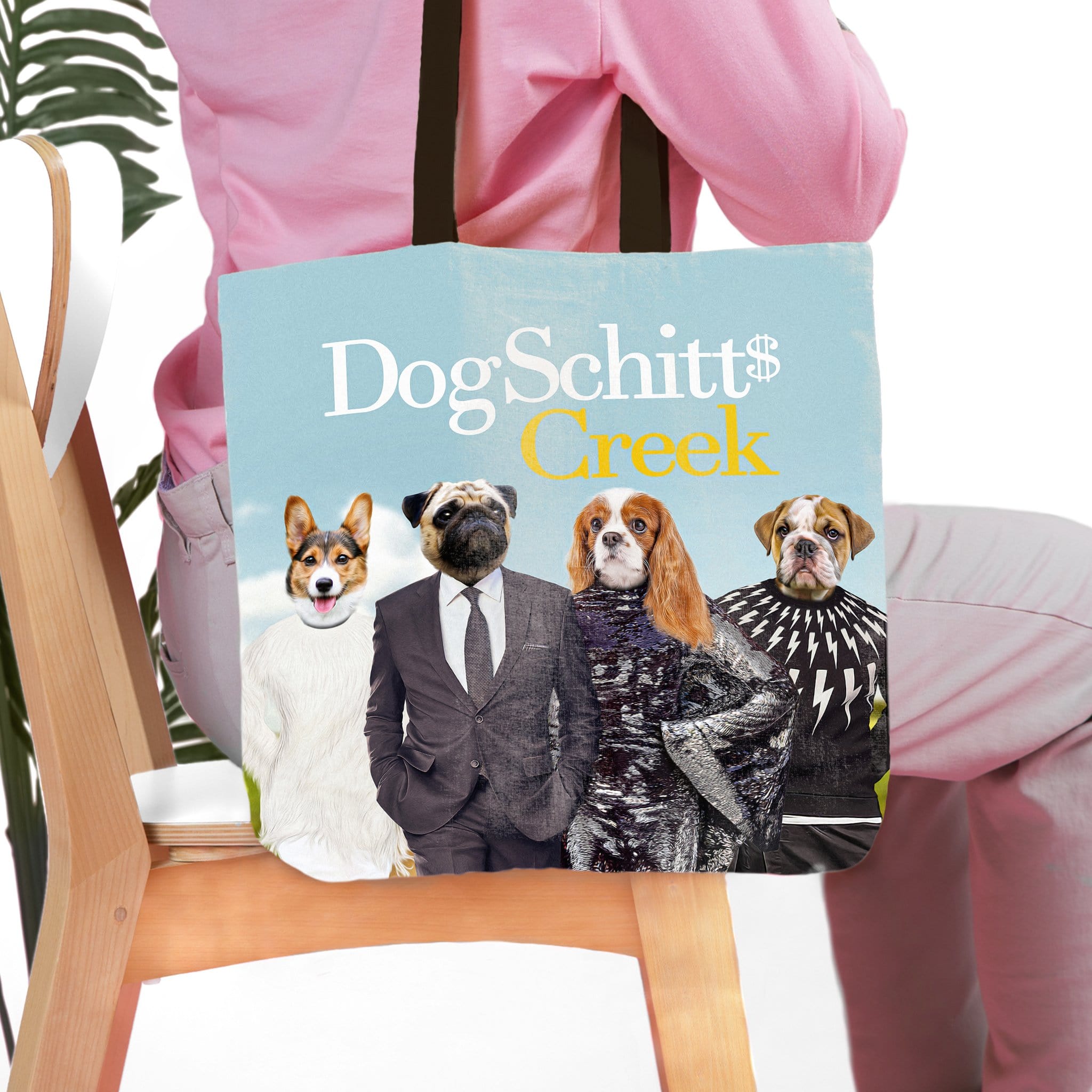 &#39;DogSchitt&#39;s Creek&#39; Personalized 4 Pet Tote Bag