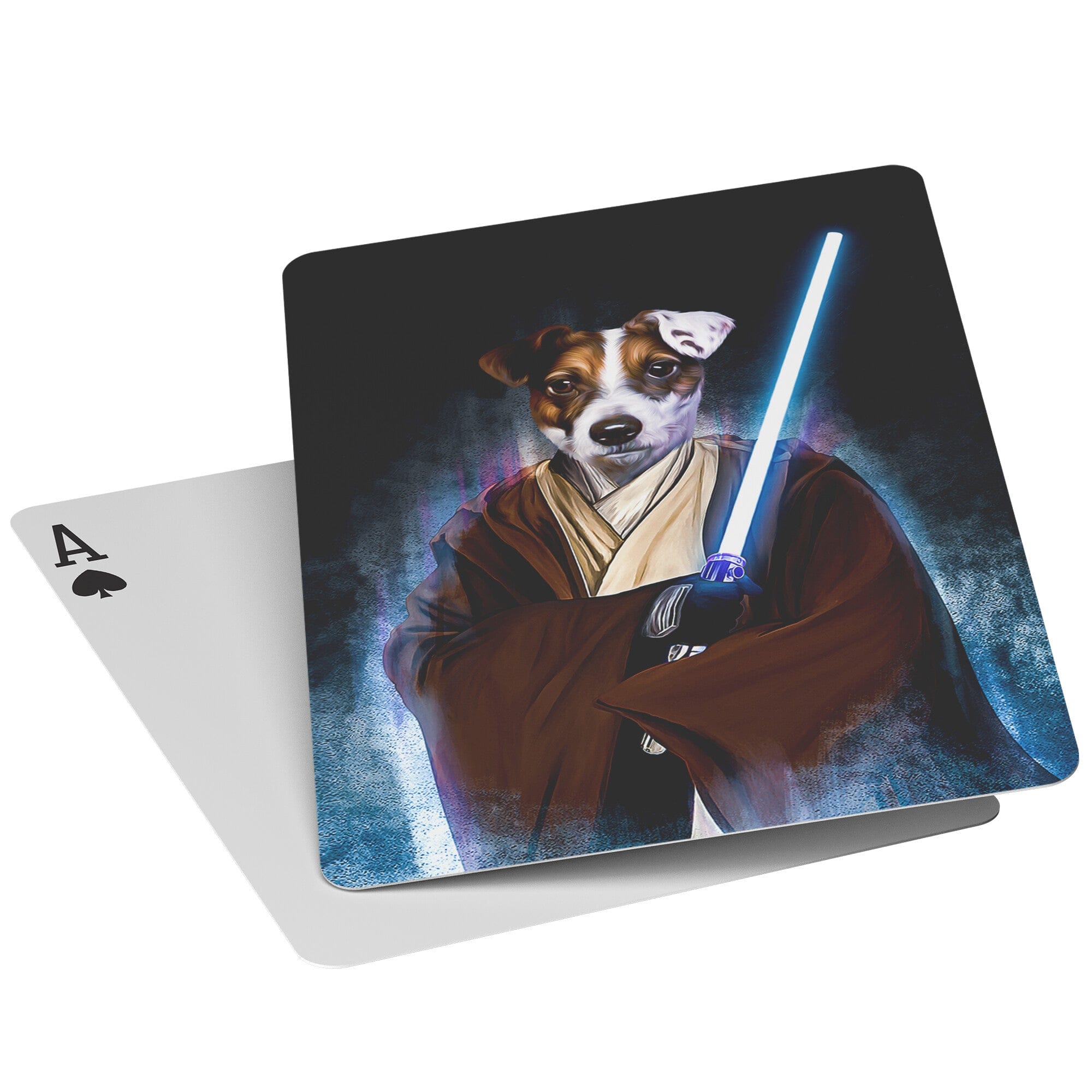 &#39;Doggo-Jedi&#39; Personalized Pet Playing Cards