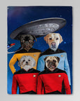 'Doggo-Trek' Personalized 4 Pet Blanket