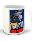 Taza personalizada para 4 mascotas 'Doggo-Trek'