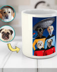 Taza personalizada para 4 mascotas 'Doggo-Trek'