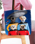 'Doggo-Trek' Personalized 4 Pet Tote Bag