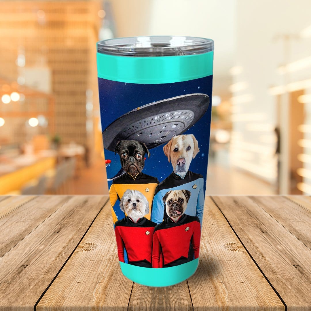 Vaso personalizado para 4 mascotas &#39;Doggo-Trek&#39;