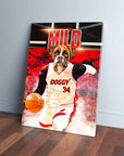 'Doggo Heat' Personalized Pet Canvas
