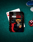 'Doggo Heist' Personalized 2 Pet Playing Cards