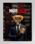 Manta personalizada para mascotas 'Doggo Heist' 
