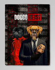 'Doggo Heist' Personalized 2 Pet Blanket