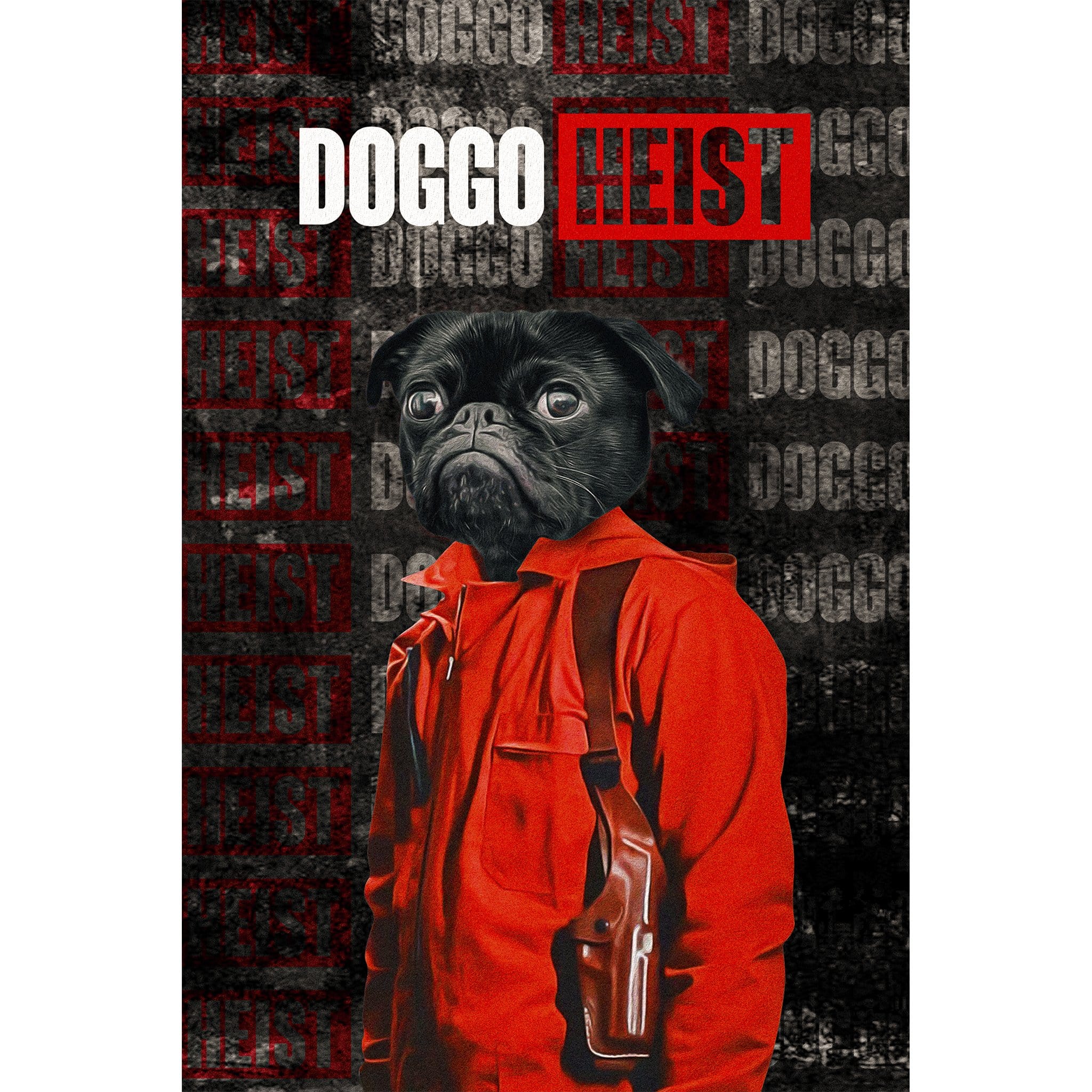 &#39;Doggo Heist 2&#39; Digital Portrait