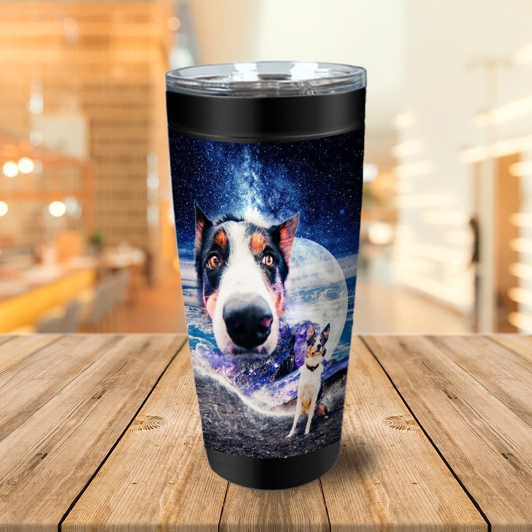 Doggo In Space Personalized Tumbler