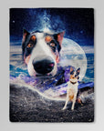 'Doggo in Space' Personalized Pet Blanket