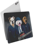 'AC/Doggos' Personalized 3 Pet Playing Cards