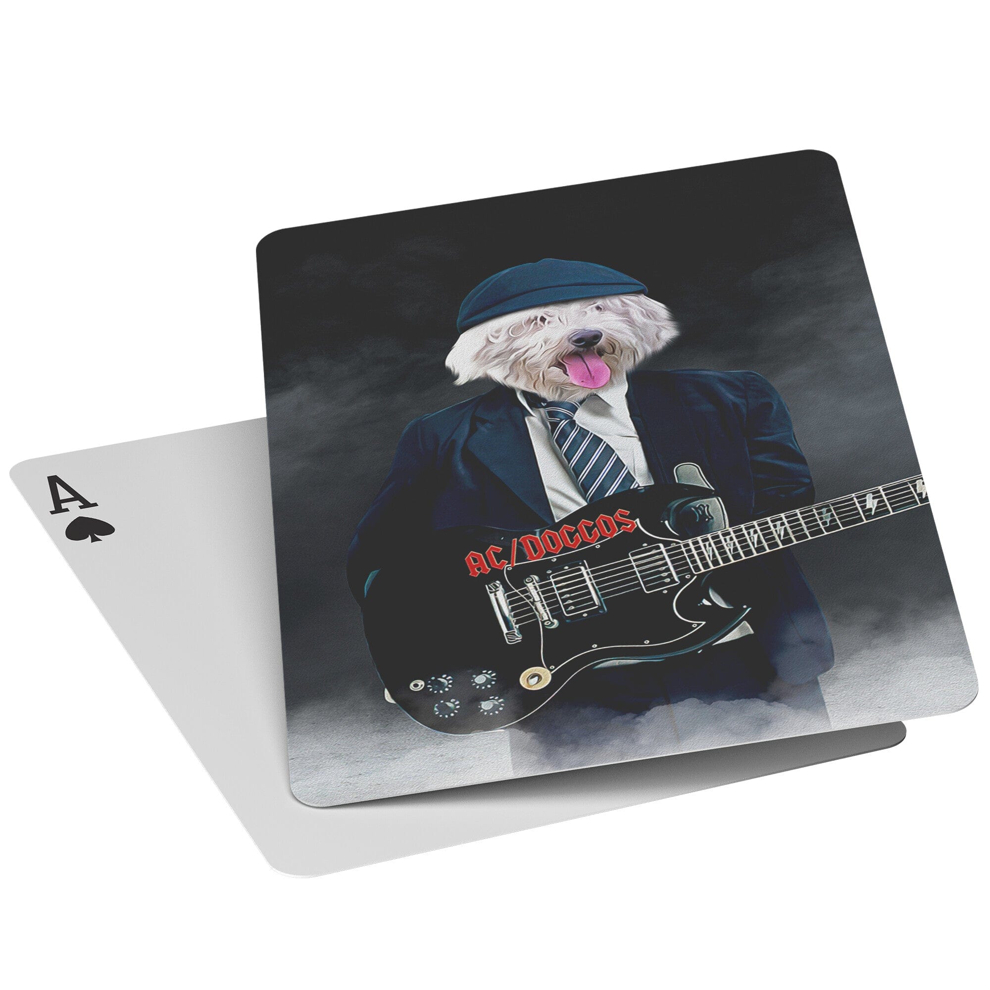 &#39;AC/Doggos&#39; Personalized Pet Playing Cards