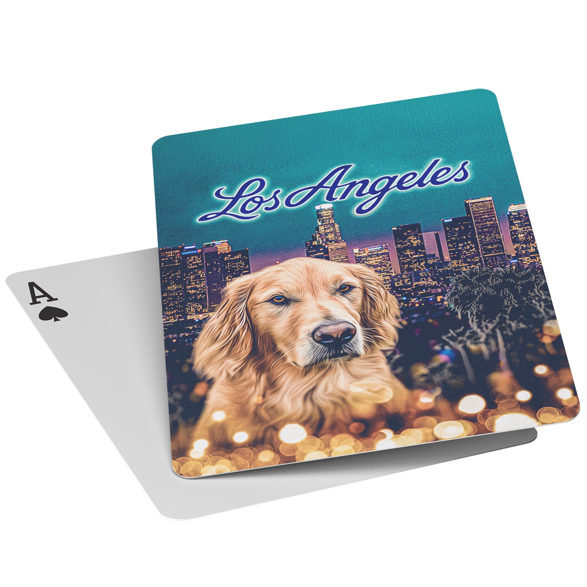 &#39;Doggos of Los Angeles&#39; Personalized Pet Playing Cards