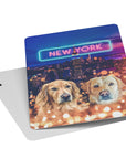 'Doggos of New York' Personalized 2 Pet Playing Cards