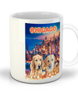 Taza personalizada para 2 mascotas 'Doggos Of Chicago'