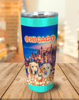 'Doggos Of Chicago' Personalized 2 Pet Tumbler